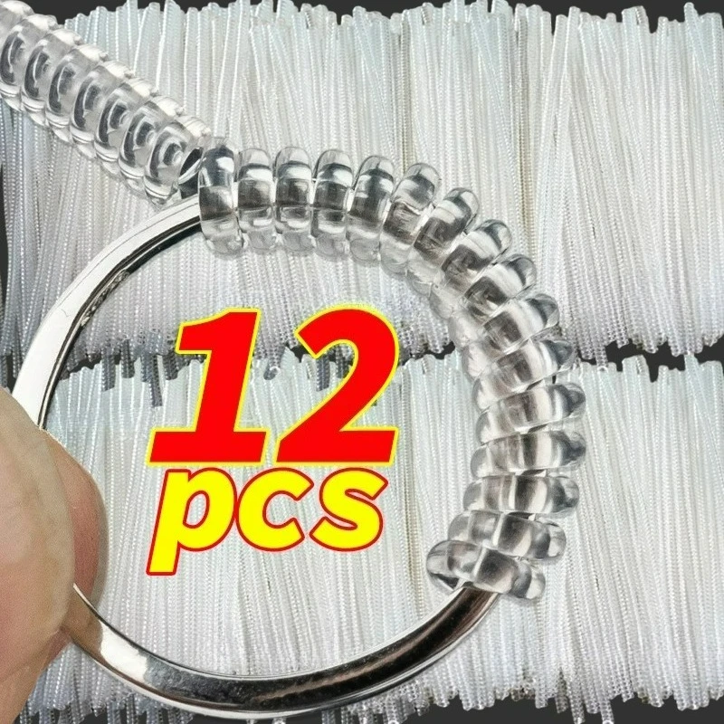 

Регулирующее кольцо, инструменты для уменьшения невидимого размера, спиральные пружинные кольца, регулировка прозрачного затяжки, инструмент для изменения размера, защита для ювелирных изделий