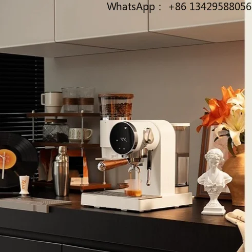 Small Household Italian Style Coffee Grinder with Hot and Cold Three Extracts