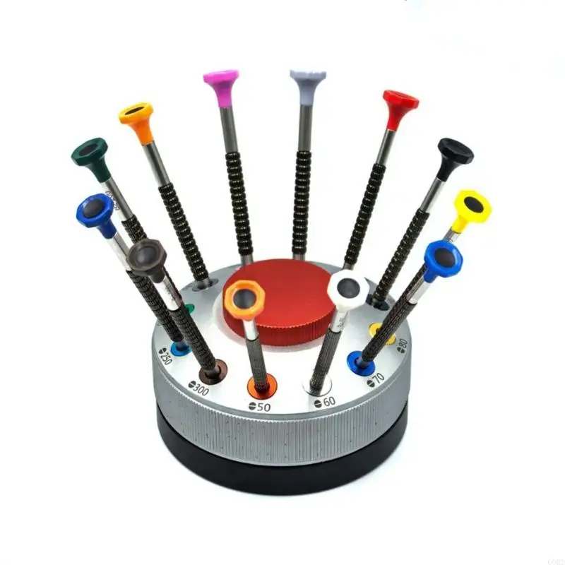 

CORD Accuracy Rotary Screwdriver Set Nonslip Ergonomic Handles and Sturdy Steel Components