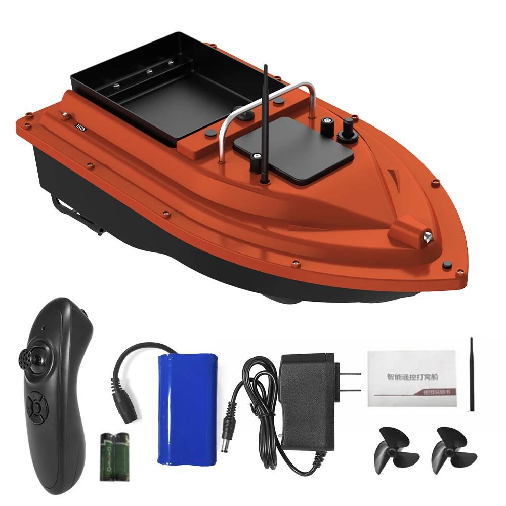 Wireless Remote Control Fishing Bait Boat Fishing Feeder Fish Finder Device 430-540 yards Remote Range