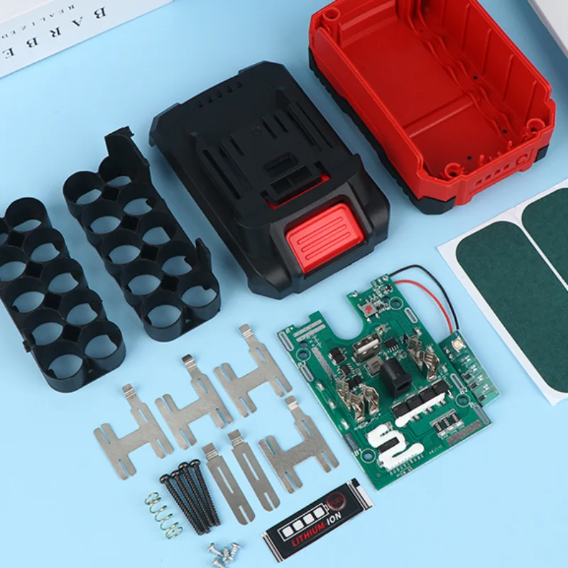 Плата защиты и зарядки Li-ion аккумуляторов 18650 с функцией Power Bank для корпусов литиевых аккумуляторов Mak 21V 80Ah