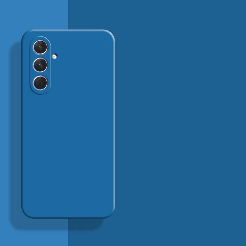 For Samsung Galaxy S23 S 23 FE Ultra Plus + U S23FE S23Ultra S23Plus S23+ 5G Case Original Liquid Silicone Shockproof Cover Capa