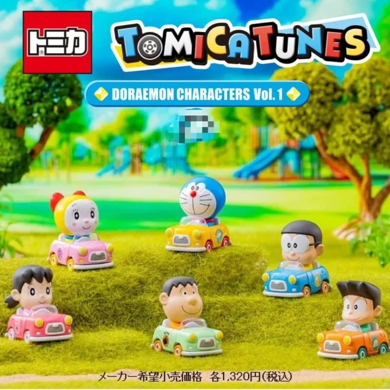 

In-Stock Genuine Doraemon Blind Box, Doraemon Nobita Shizuka Alloy Car Toy Collection Gift Suitable For All Ages