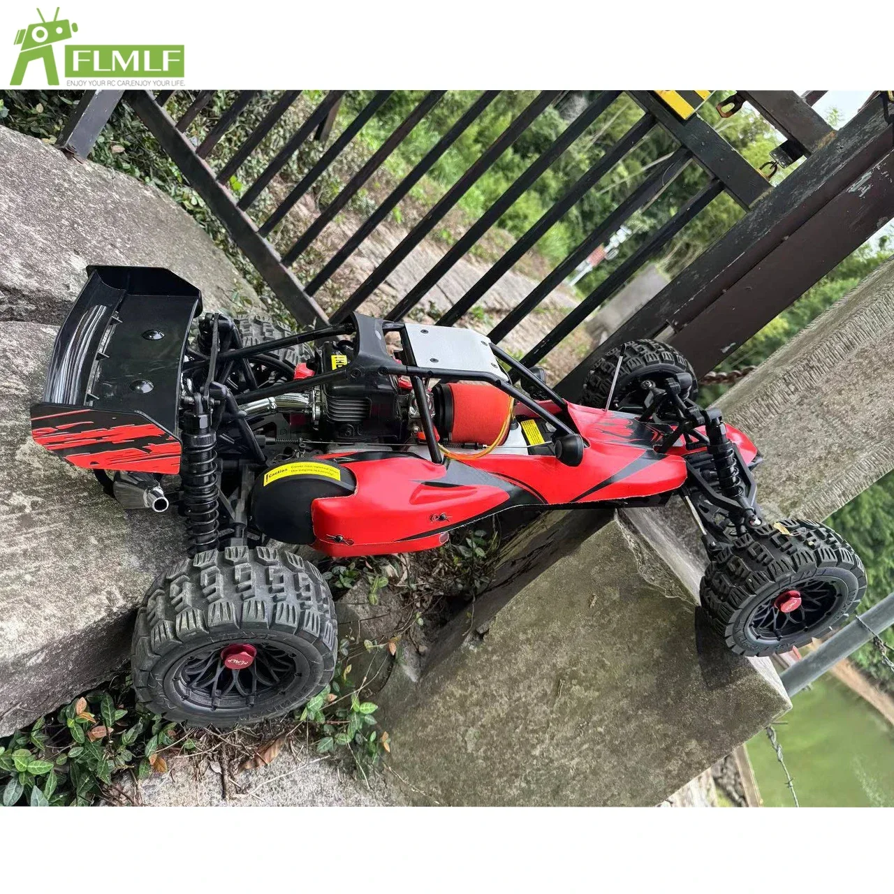 Zestaw opon przednich lub tylnych, odporny na zużycie, terenowy, 170x60/80mm, do modeli RC 1/5 HPI ROFUN ROVAN KM BAJA 5B SS Buggy