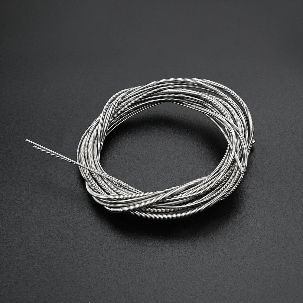 

1Set Stainless Steel Bass String High Durability Music Wire Replacement for Professional Bass Music Wire Sturdy Metal Strings