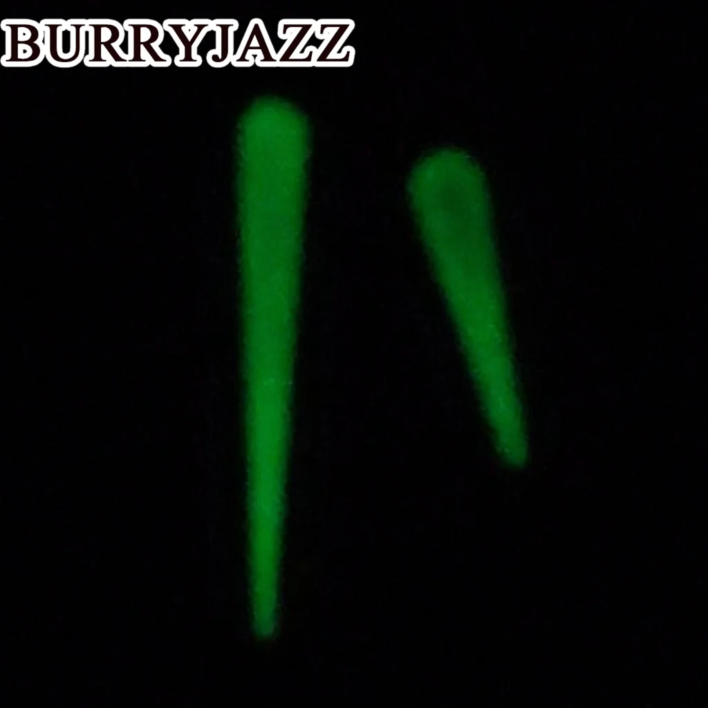 BURRYJAZZ NH35 NH36 NH38 7S26 7S36 4R35 4R36 Watch Hands Silver Hands Green Luminous