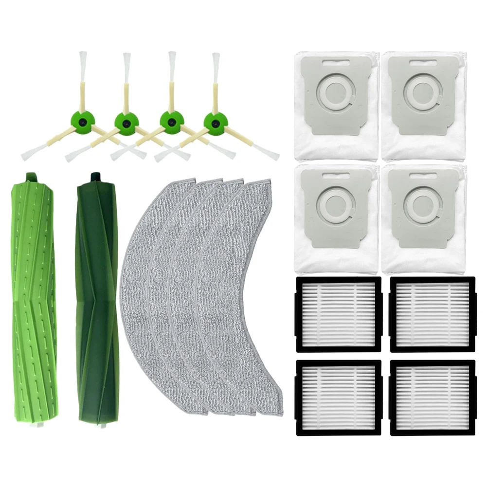 

Update For IRobot Roomba Combo 10 Max Main Side Brush HEPA Filter Mop Pads Dust Bags Spare Parts Accessories