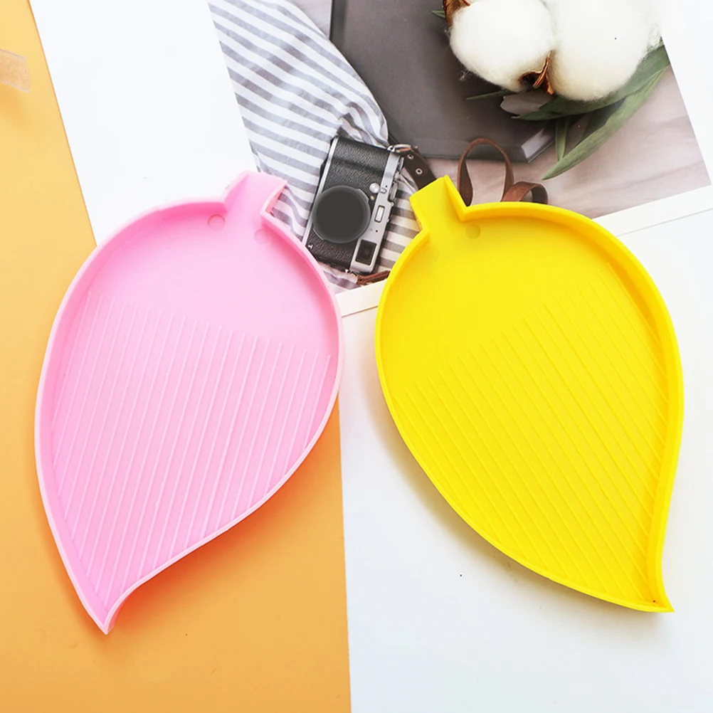 

4pcs Plastic Trays Rhinestone Sorting Trays Bead Storage Containers Jewelry Making Tool Kit For Diy Diamond Art Nail Decorations