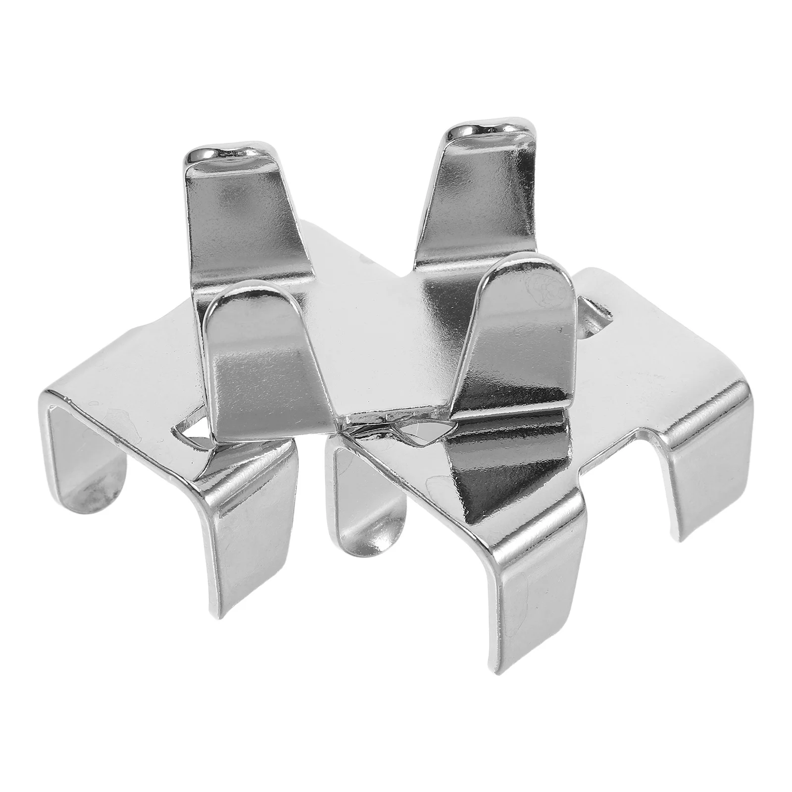 

3Pcs Heavy Duty Iron Rope Clamps Double Clips for 14-16mm Rope Dog Leashes Horse Reins Climbing Sailing Iron Clamps