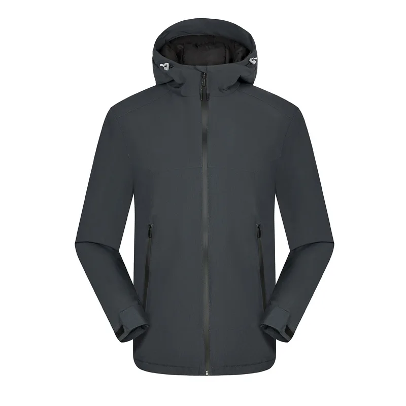 Herfst En Winter Nieuwe Outdoor Heren En Dames Dikke Jas Winddicht En Waterdicht