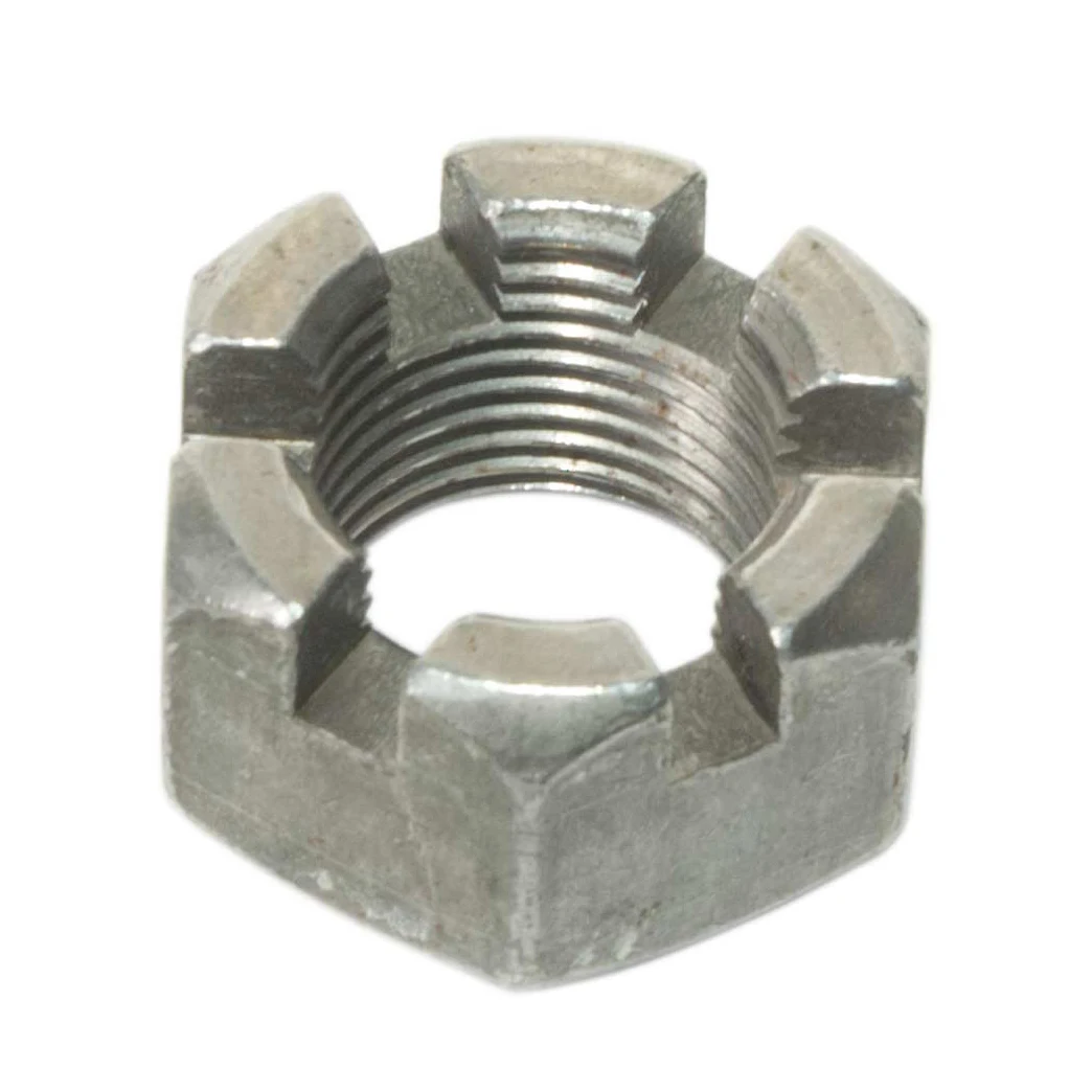 High Quality GB6181 Slotted Round Lock Hexagon Head Hex Slotted Castle Crown Nut Hexagon Slotted Nuts