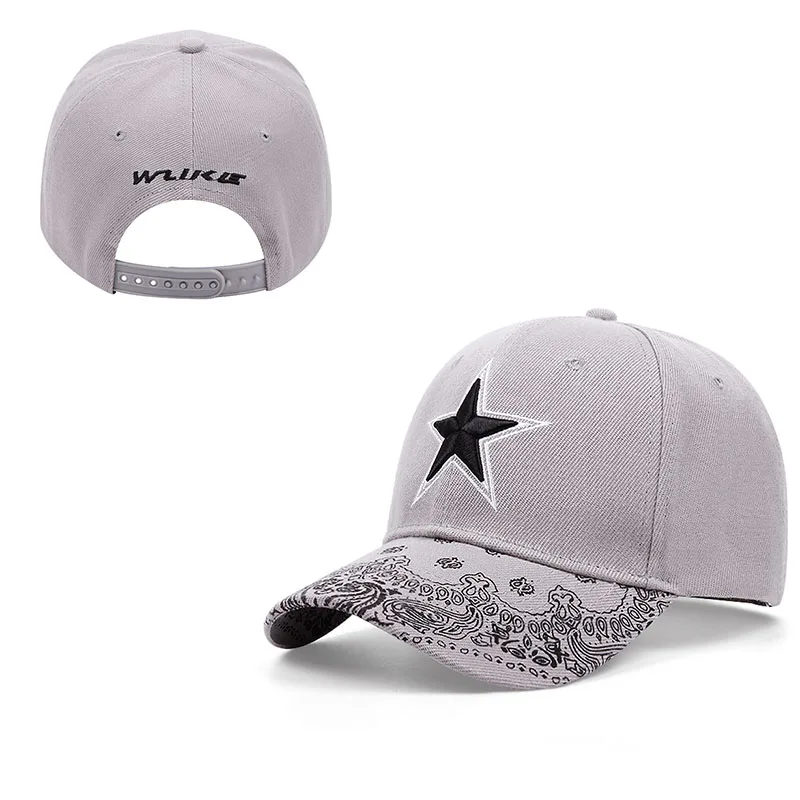 Modne pięcioramienne czapki baseballowe dla mężczyzn letnie oddychające Snapback sportowe czapka z daszkiem dorywczo Kpop tata czapka typu Trucker