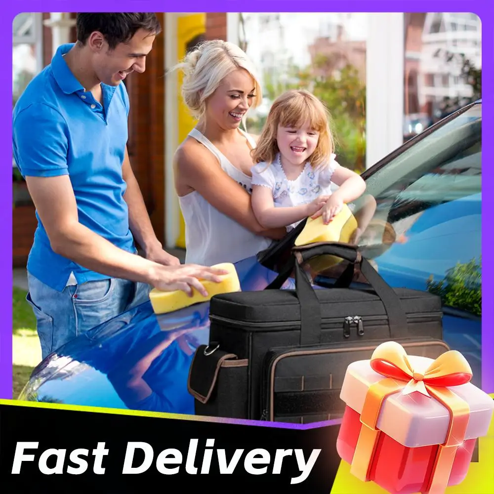 

17-дюймовая портативная сумка для инструментов, водонепроницаемая, для электриков, большая сумка-органайзер для инструментов для электриков, механиков, плотников, специалистов по системам ОВКВ