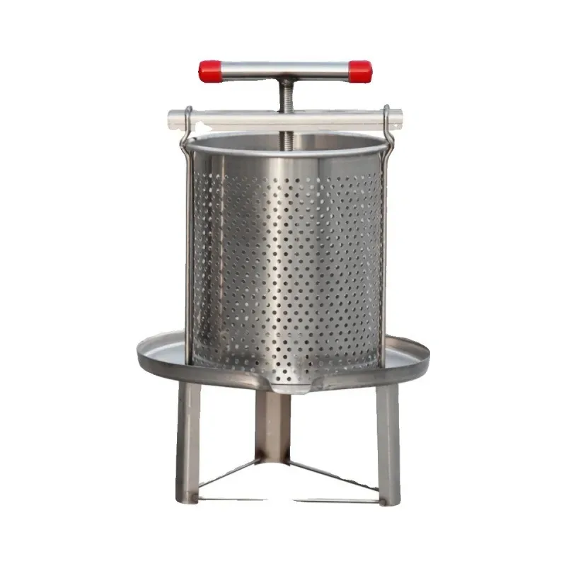 Stainless steel honey press Small household honey press Medium bee honey extractor Juicing sugar beater Beekeeping tools