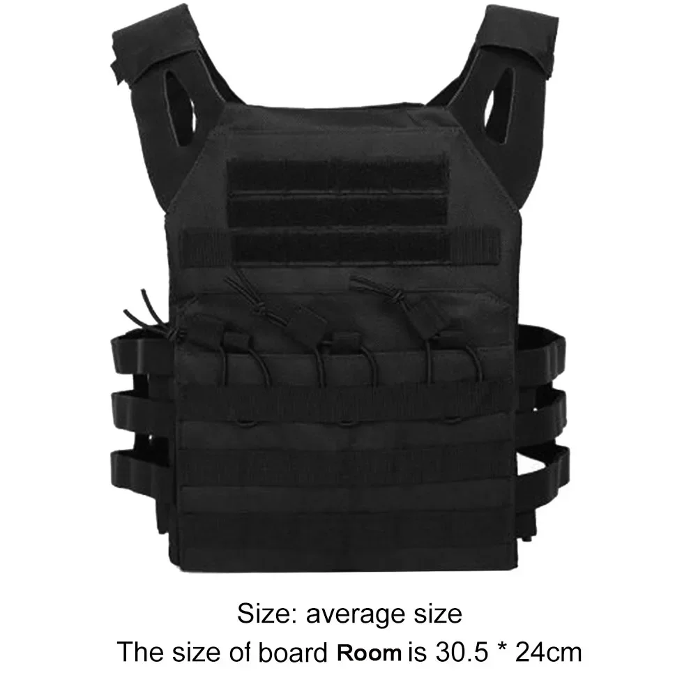 Nylon Tactical Vest Body Armor Hunting Carrier Airsoft Accessories Combat MOLLE Camo Military Army Vest CS Game Jungle Equipment