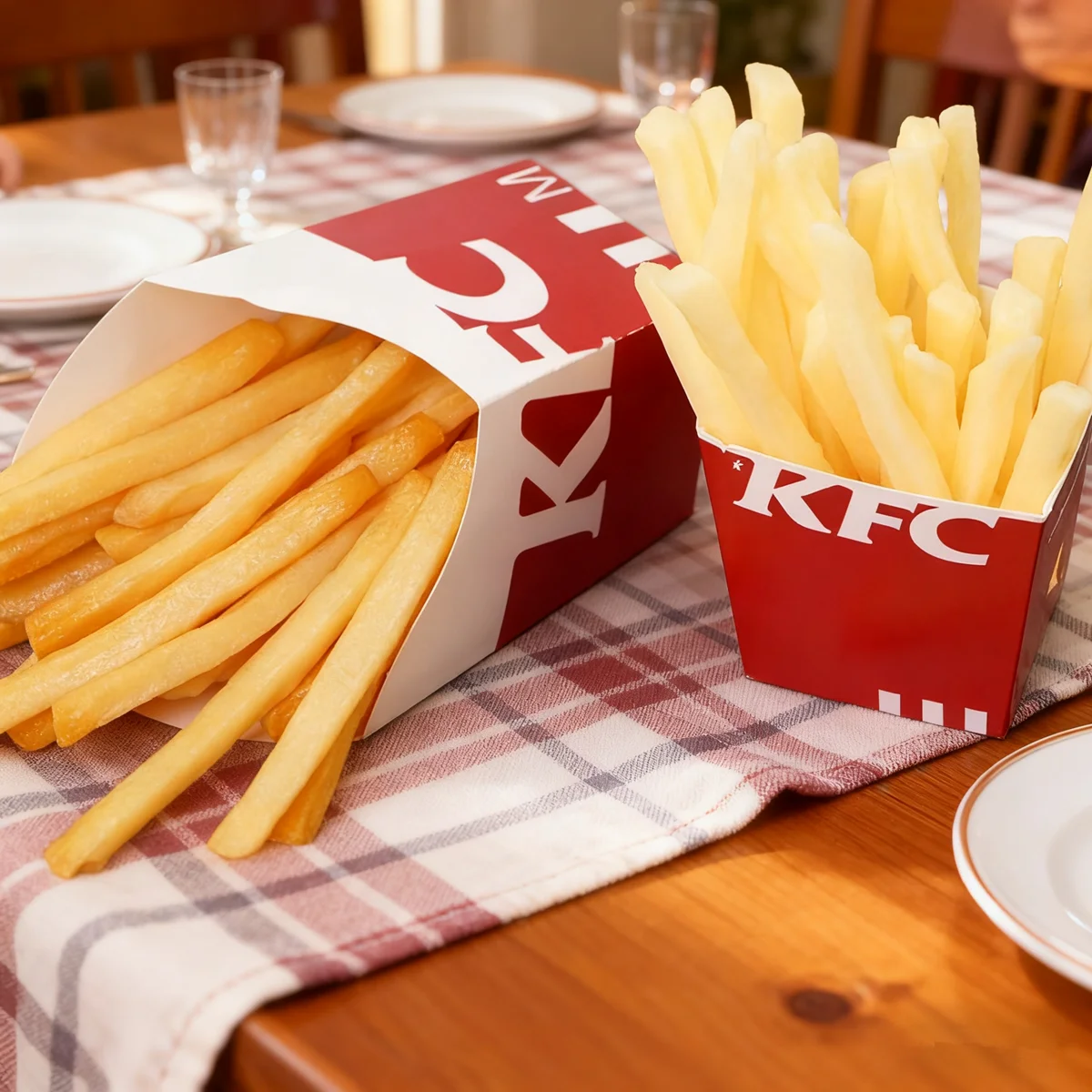 20/50 Stück künstliche Pommes-Frites aus PVC – realistische Kartoffelstreifen, Lebensmittel-Requisiten für Fotografie, Präsentation, Streich und TikTok-Videos – Detail 9