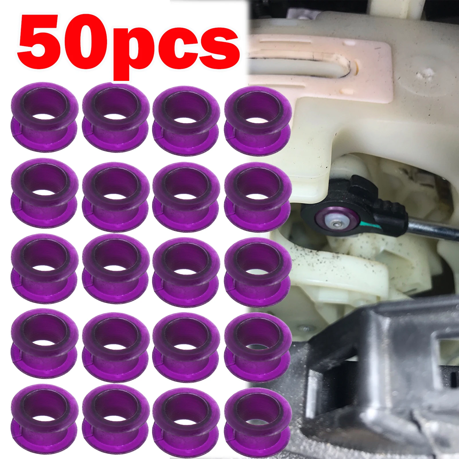 

50pcs Gear Shifter Cable Linkage Bushing Sleeve For Fiat Sedici Suzuki Swift Sport SX4 Alto Both Ends Grommet Fix Repair Kit