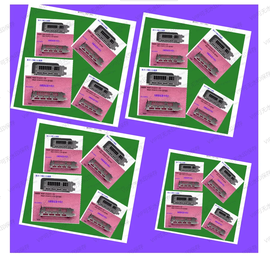 io-i-o-escudo-placa-traseira-suporte-de-mistura-de-aco-inoxidavel-para-asus-proart-rtx4070ti-o12g-proart-rtx4070tis-o16g