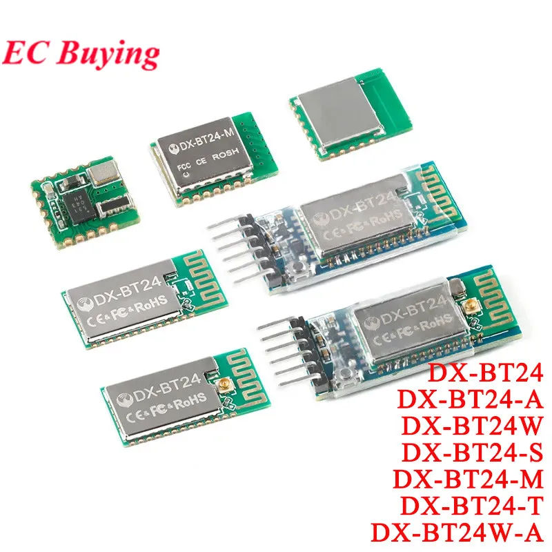 5Pcs/1pc DX-BT24 DX-BT24W DX-BT24-S/A/M/T Wireless Serial Communication Transparent Transmission Bluetooth-compatible 5.1 Module