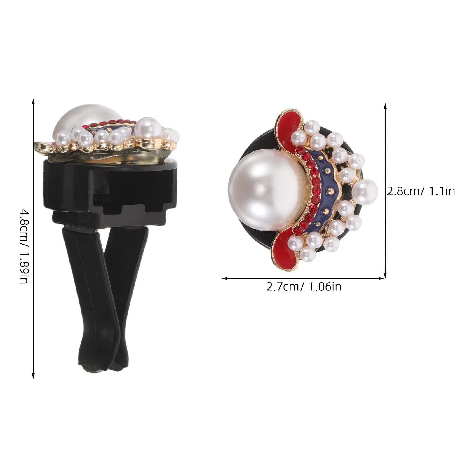 1Set Peking Opera Face Car Air Freshener Vent Clip Diffuser Traditional Chinese Art Aromatherapy Refillable Car Vent Fragrance