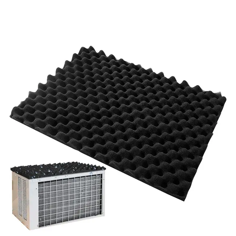 Window Air Conditioner Drip Cushion, AC Rain Cover Magnetic Mat,Removable Breeze Stop Air Conditioner Top Pad