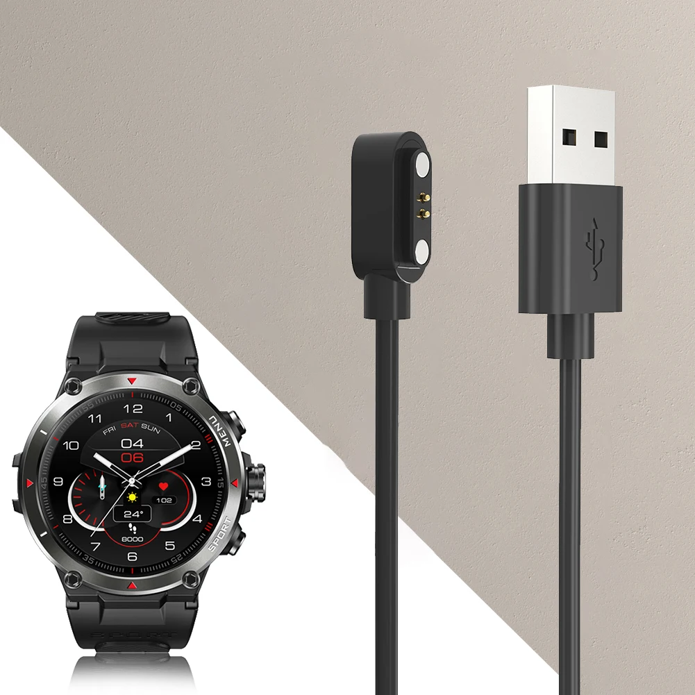 Magnetic Smart Bracelet Charging Cable Multiple Protection USB Fast Charging Cable Stable Charging for Zeblaze Stratos2 Lite