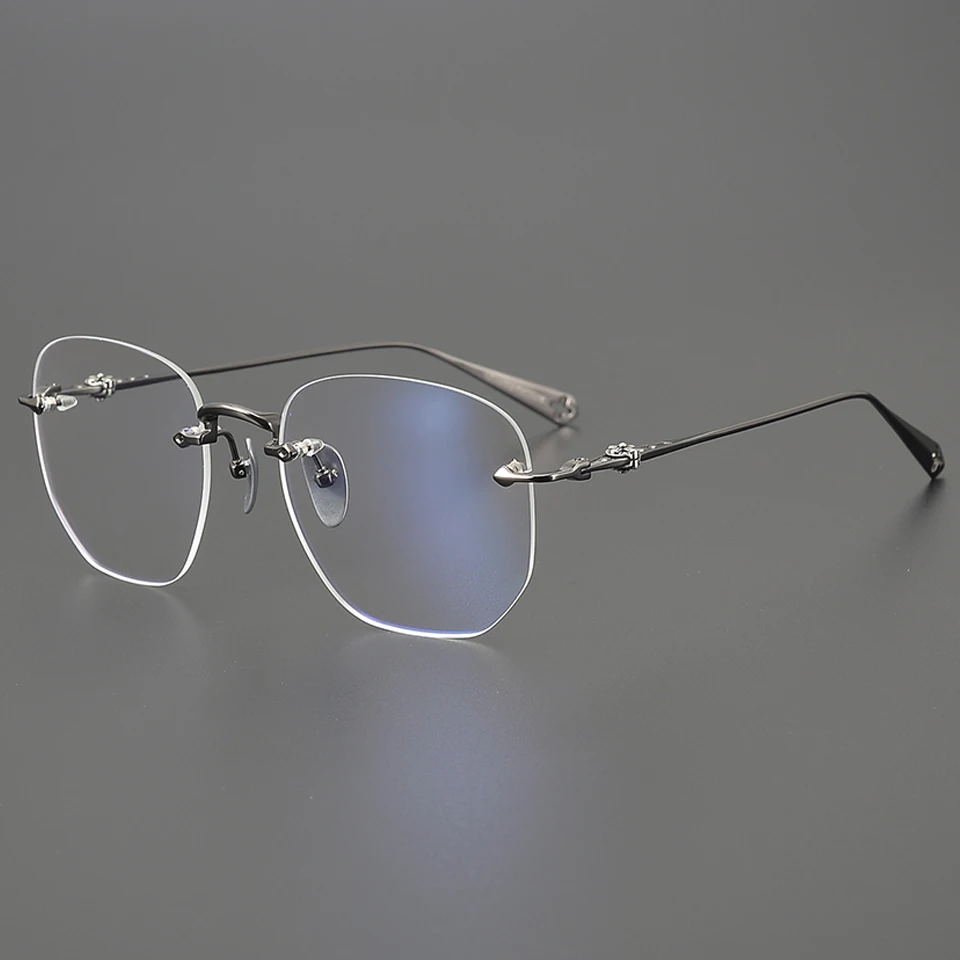 

Fashion Glasses Frame For Women Titanium Designer Luxury Brand Men Myopia Reading Computer Eyeglasses Prescription Eyewear