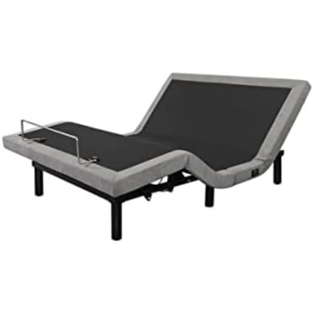 Twin XL Size Adjustable Bed Base with Dual USB Charger, Wireless Remote Control, and Dual Massage. Preset Memory Positions