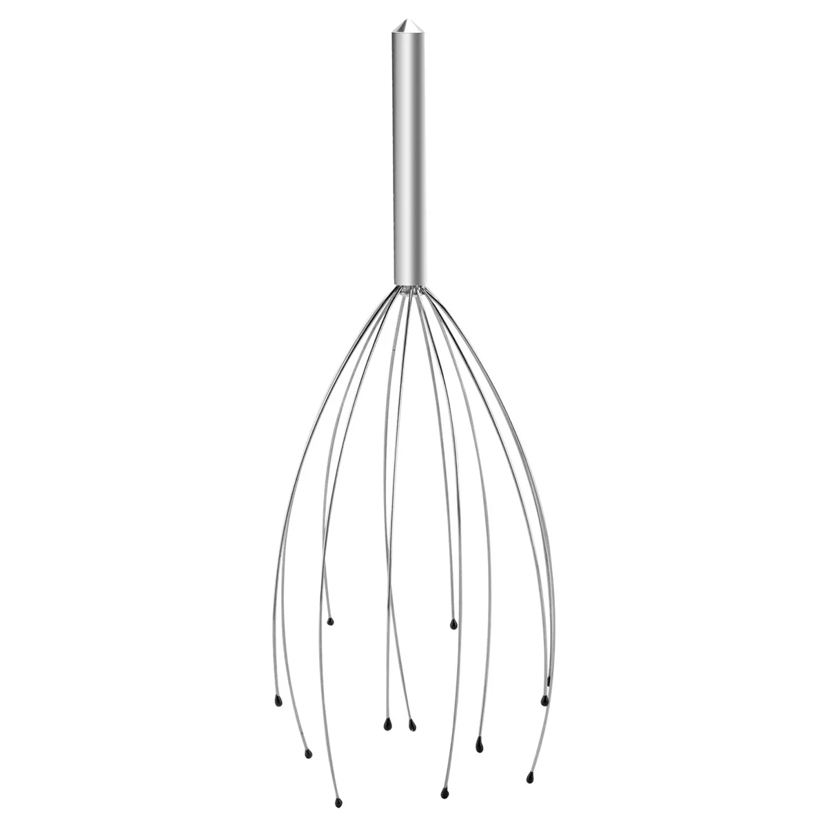 NEW Silver Head Scalp Neck Stress Relax Massager