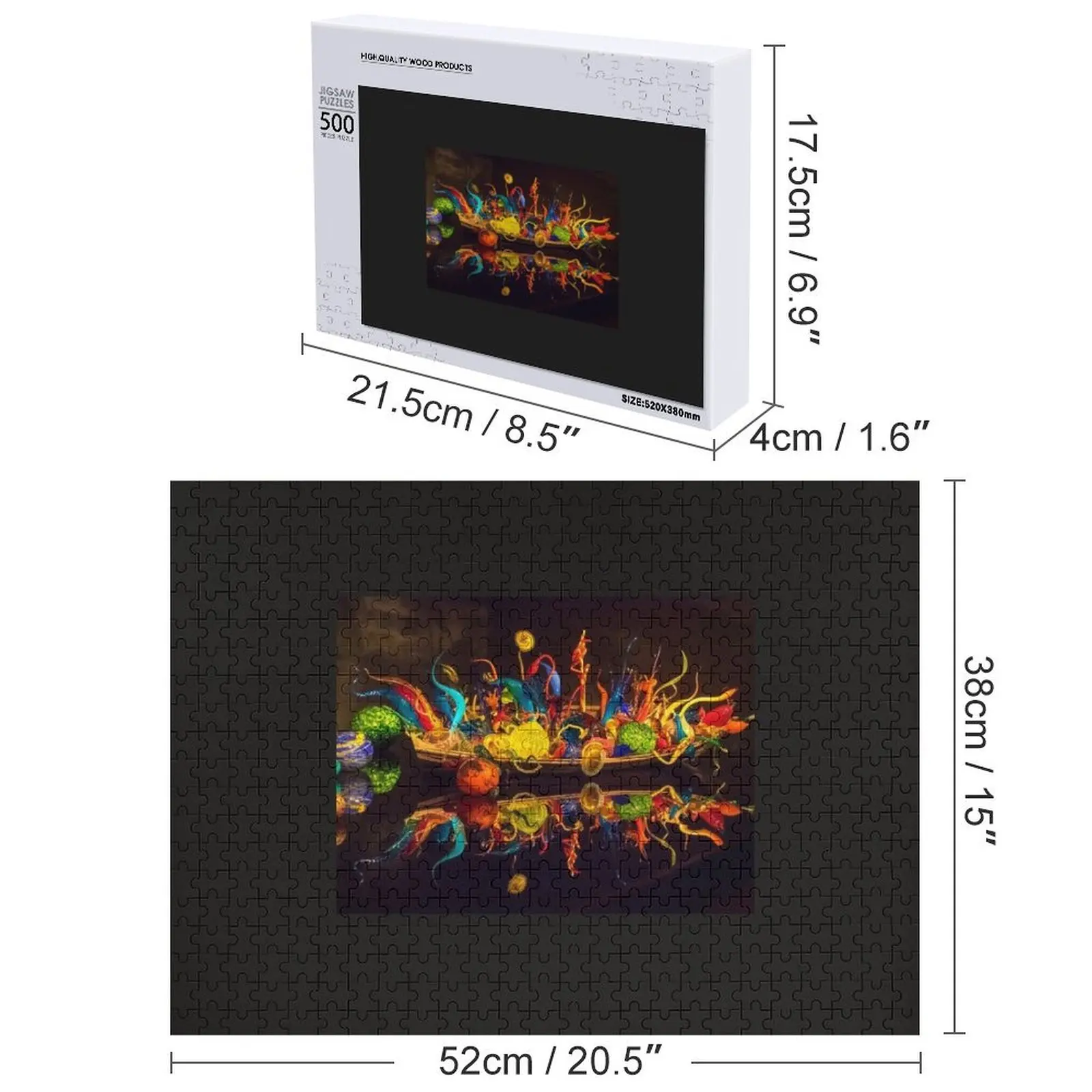 Лодка со стеклом, художественная головоломка, индивидуальный детский подарок, деревянная игрушка для взрослых, детская игрушка-головоломка на заказ