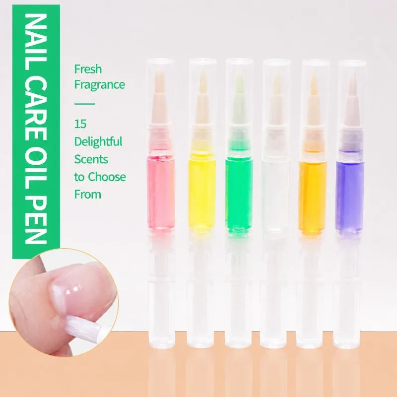 Nail Cuticle Oil Pen Nutrient Stick with Amino Acid & Keratin, Cuticle Nourishing Serum for Healthy Nails, 2ml Repairing