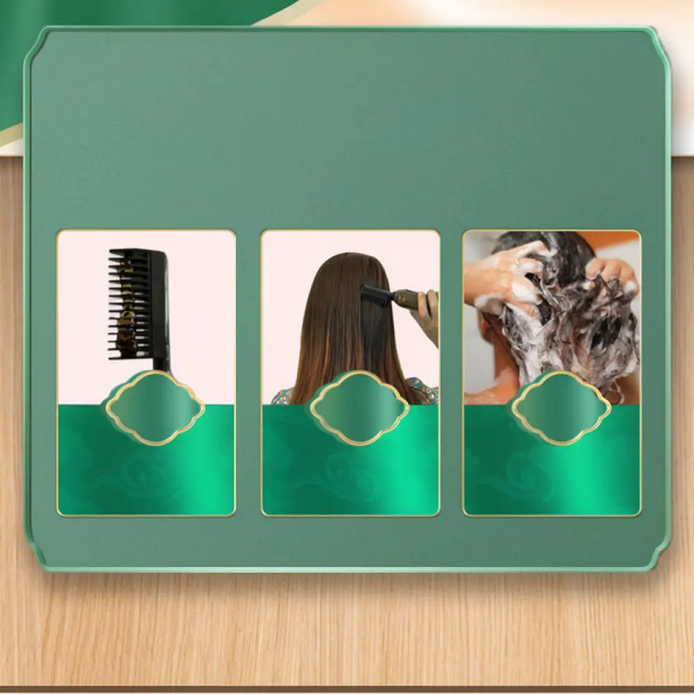 Permanent Hair Color Dyeing Cream With Comb Applicator Easy Home Use Hair Care Treatment Natural Gray Coverage