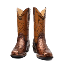 Men's High Heels Western Cowboy Boots Outdoor Sports Knight Boots Men's Boots