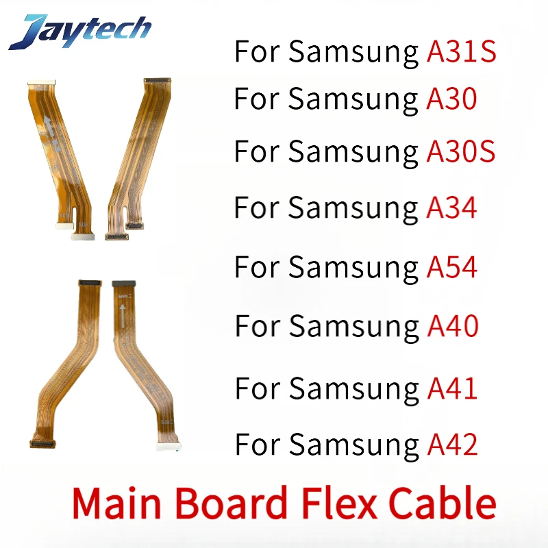 

10PCS Main Charging Port Board For Samusng A30 A30S A31S A34 A54 A40 A41 A42 Motherboard Connect USB Dock Flex Cable