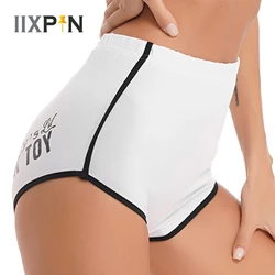 Womens Sexy Underwear Briefs with Saying Daddy Toy Hipster Panties Bikini Booty Shorts Sports Yoga Workout Hot Pants Clubwear
