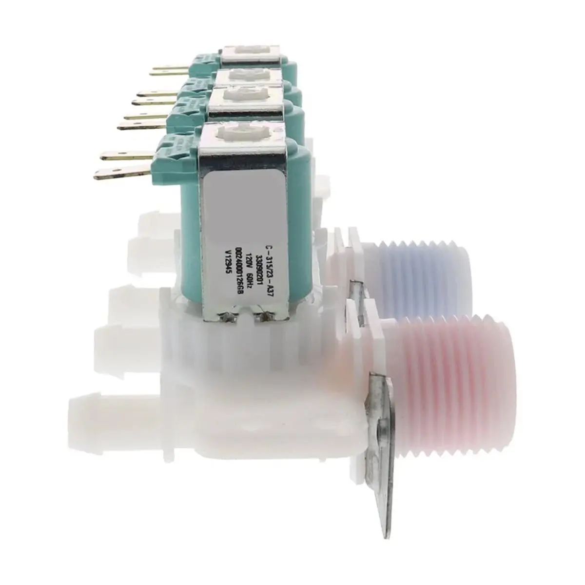 (ABZD) 120V ERP WH23X29538 Washer Water Valve for GE, Hotpoint Washer Water Inlet Distribution Valve