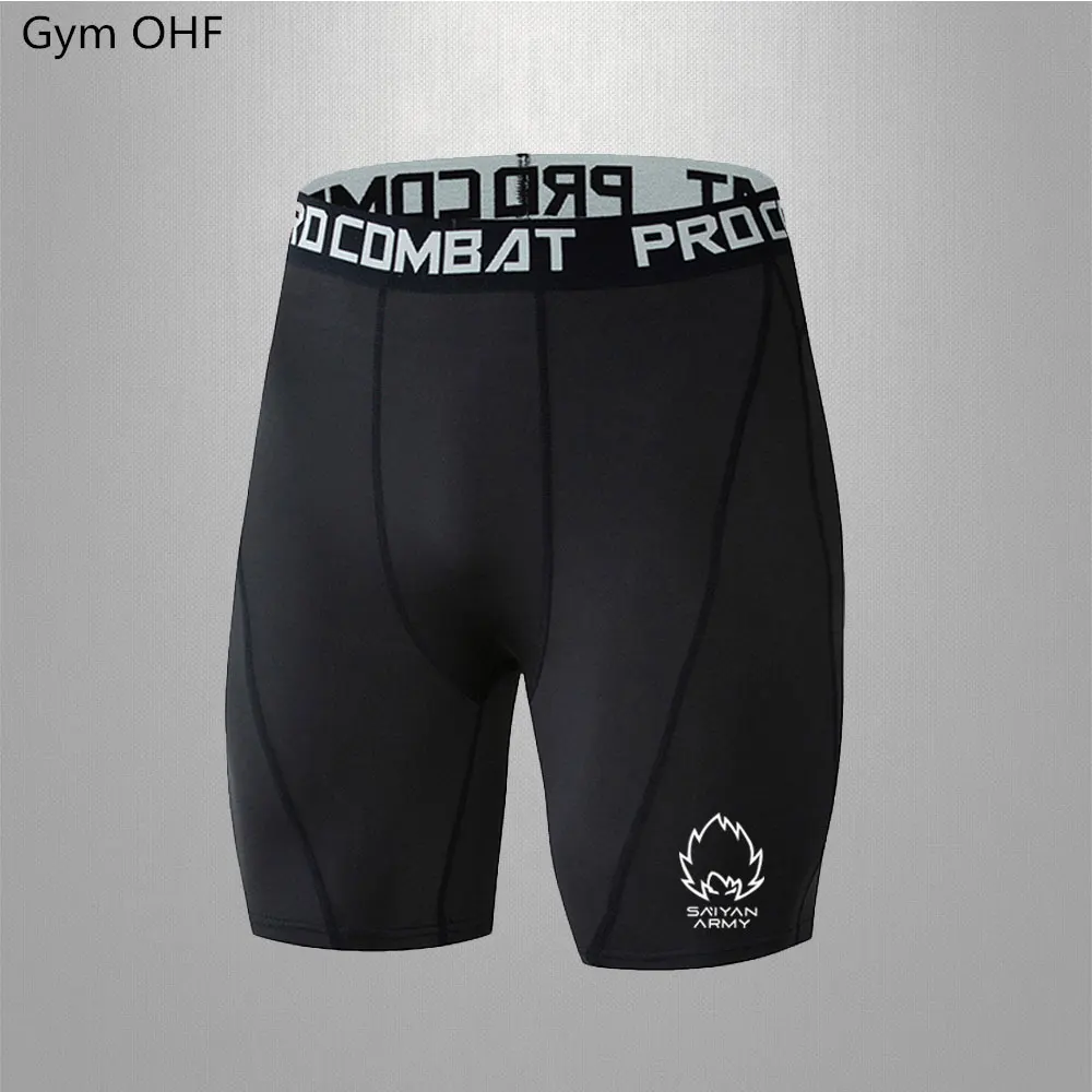 Men Sports Gym Compression Under Base Layer Shorts Tights Half Athletic Mens Quick Drying Skinny Riding S M L XL XXL XXXL Skinny