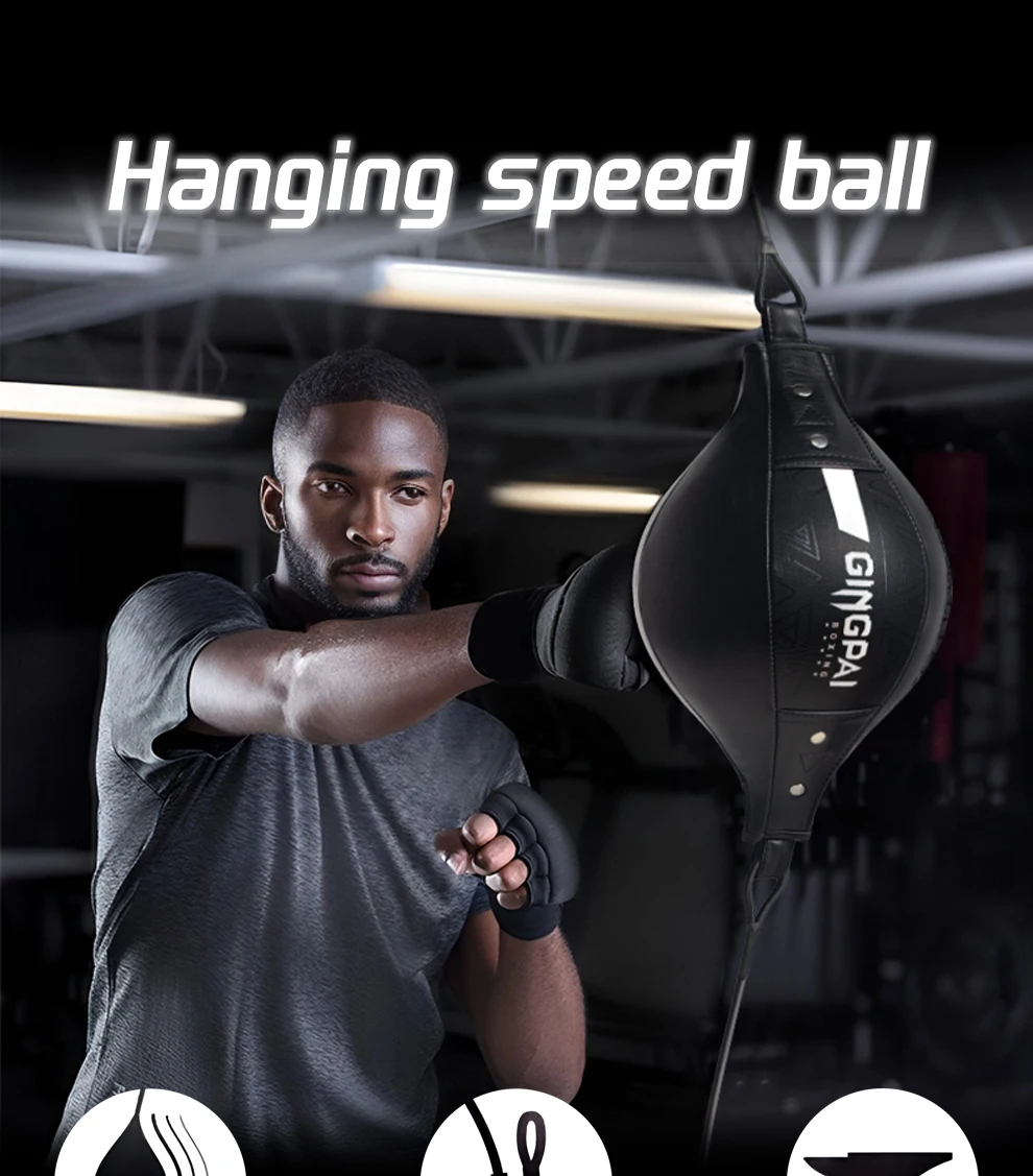 Hohe Qualität Kampf Boxen Training Boxsack Fitness Muay Thai Reaktion Geschwindigkeit Ball Birne Aufblasbare Boxsack Ausrüstung – Detail 1