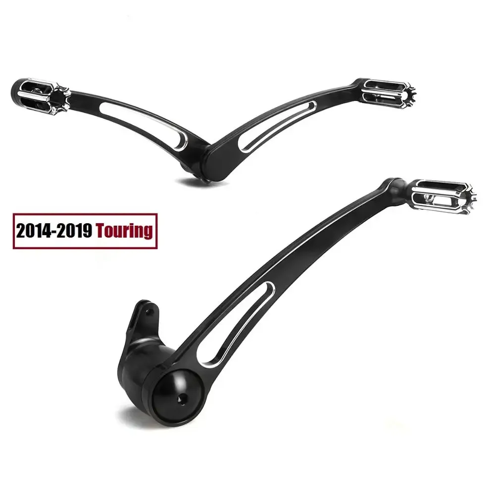 

CNC cut Gauge Brake shifter levers pegs for harley Touring road king flhr Electra Glide FLHT FLTR Street Glide FLHX 1997-2023