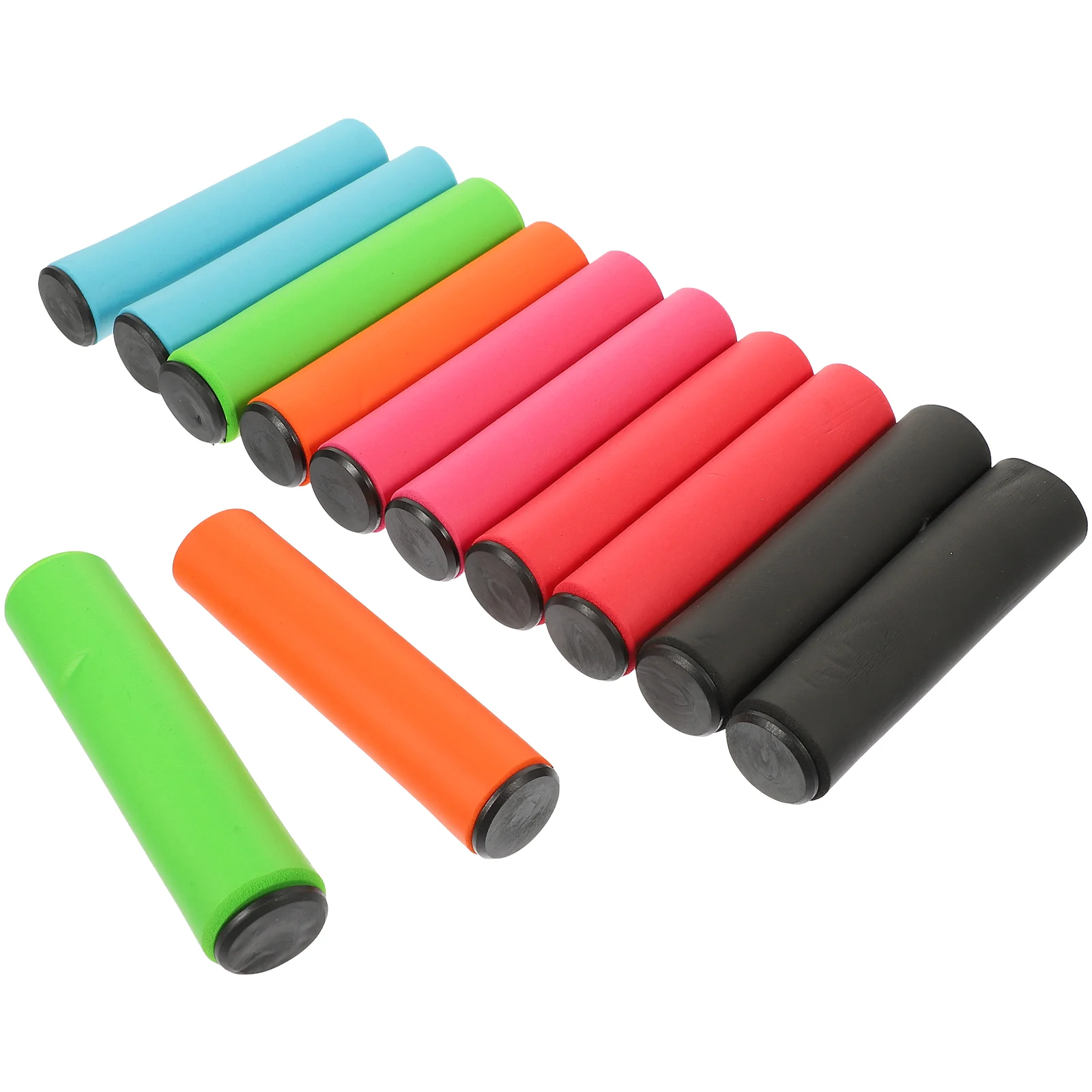 

12 Pcs Sponge Sponges Paddle Grip Canoe Grips Handle Sleeve Professional Kayak Anti-skid Breathable Colored Protector Non-skid