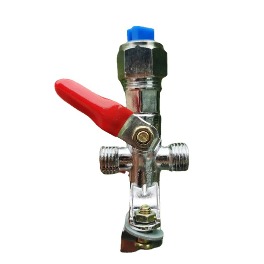 High Pressure Garden Sprayer Nozzle Zinc Alloy Agricultural Fan Shape Tube Binder Tractors Spray Head Irrigation Watering System