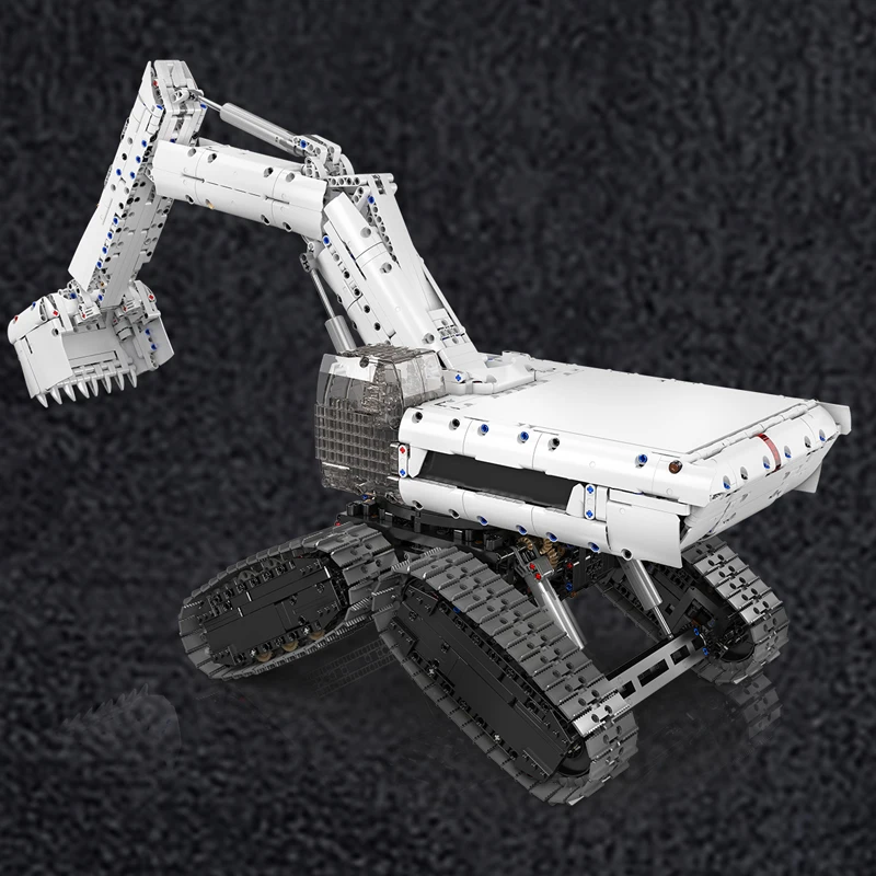 Mold King 17079 Technische Auto Speelgoed De RC Sci-Fi Graafmachine Bouwsteen Enginerring Truck Baksteen Set Kinderen Kerstcadeau