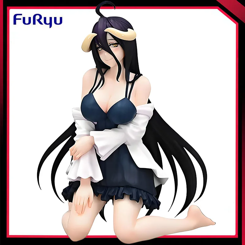 

In Stock FuRyu Overlord Noodle Stopper Figure Albedo Roomwear Ver. 12cm Doll Original Collectible Anime Action Figure Model Toy