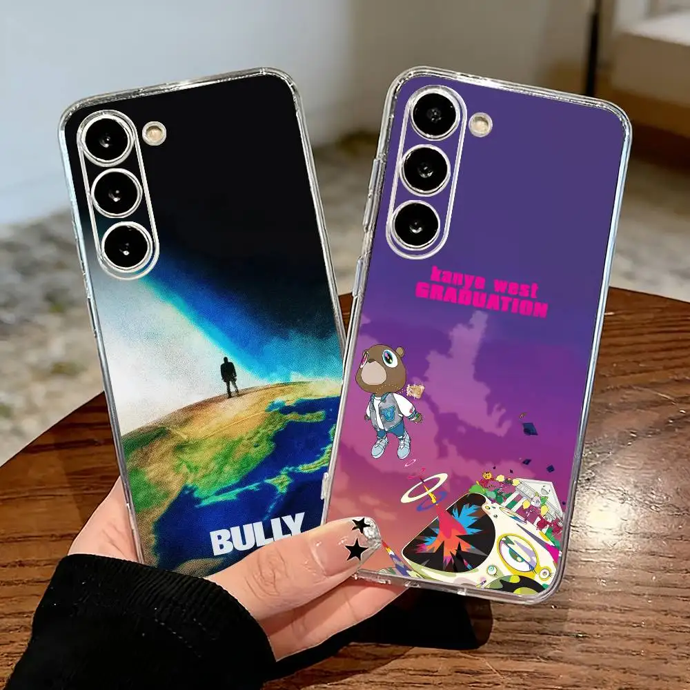 K-Kanye W-West Phone Case For Samsung Galaxy A71,A70,A52,A51,A40,A30 Transparent Cover