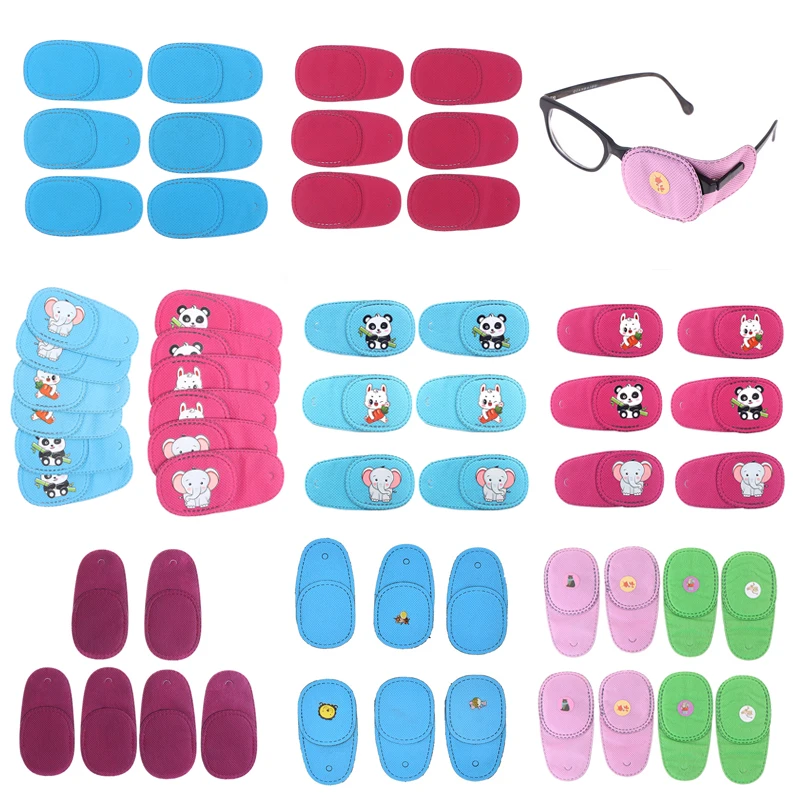 

6Pcs Child Occlusion Medical Lazy Eye Patch Eyeshade for Amblyopia Kids Children Boy Gril Wholesale Health and Beauty