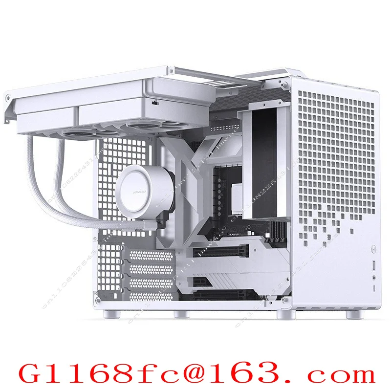 Suitable for Z20 Chassis Detachable Handle MATX White Simple Desktop Small Chassis Supports 240 Water Cooling, Parts