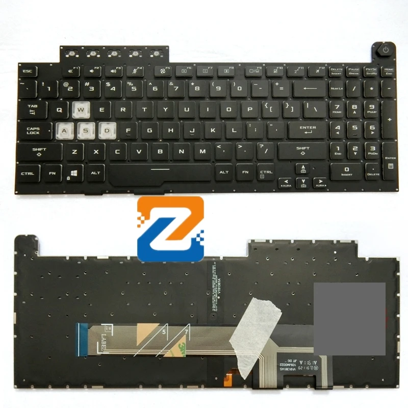 

Клавиатура для ноутбука ASUS TUF Gaming A15 FA506 FA506H FA506IU/IV/II TUF A17 FA706 FA706II/IU FX506 FX506L FX706 FX706H TUF706