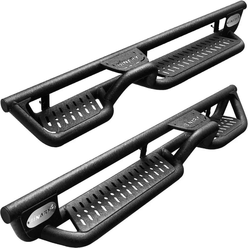 

BINARY STAR Running Boards Compatible with Vehicle 2021-2025 Ford Bronco 4 Door SUV, 6 Inch Two-Stair Side Steps for Bronco, Bro