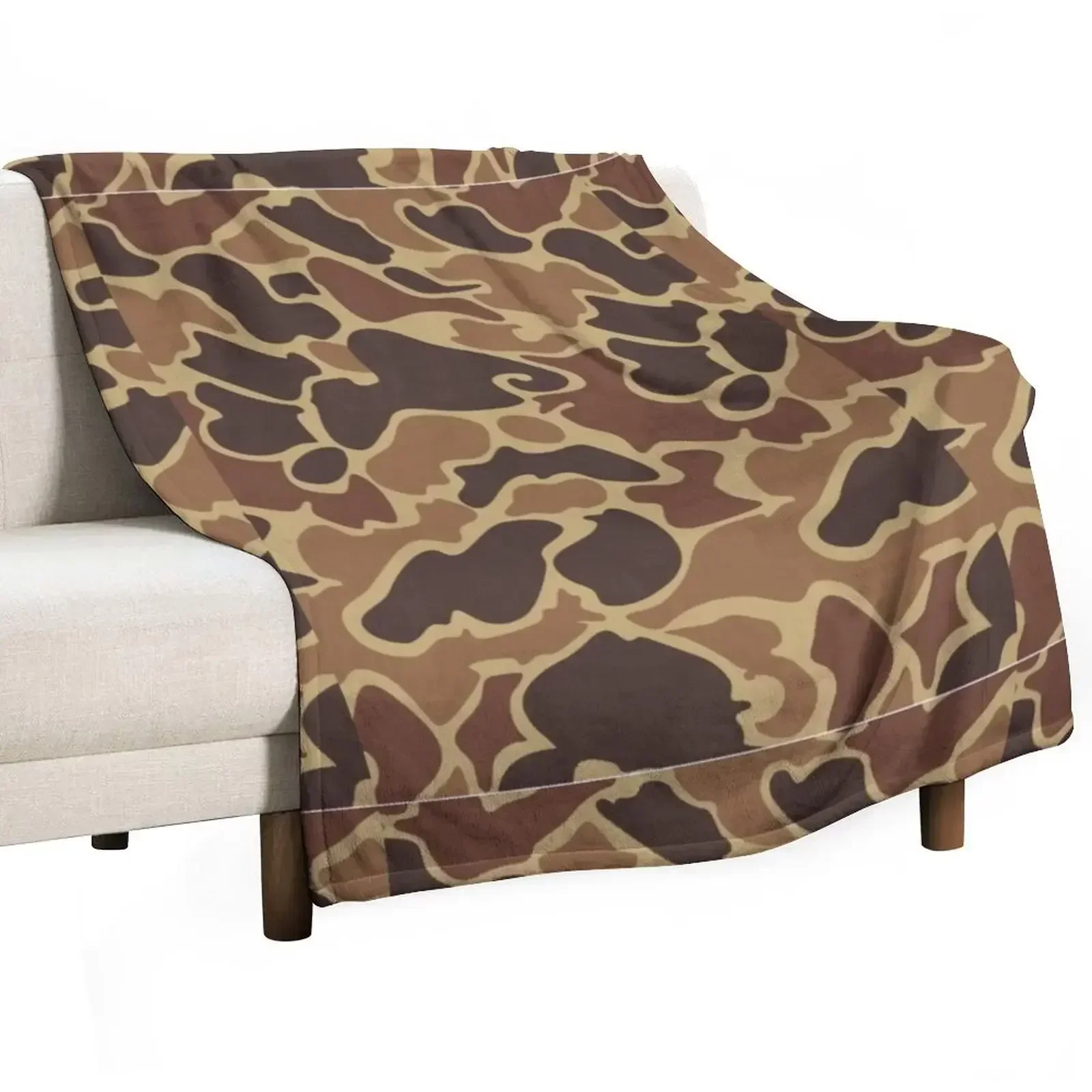 Duck Camo Throw Blanket Retros Decorative Beds manga Single Luxury Designer Cute Blankets