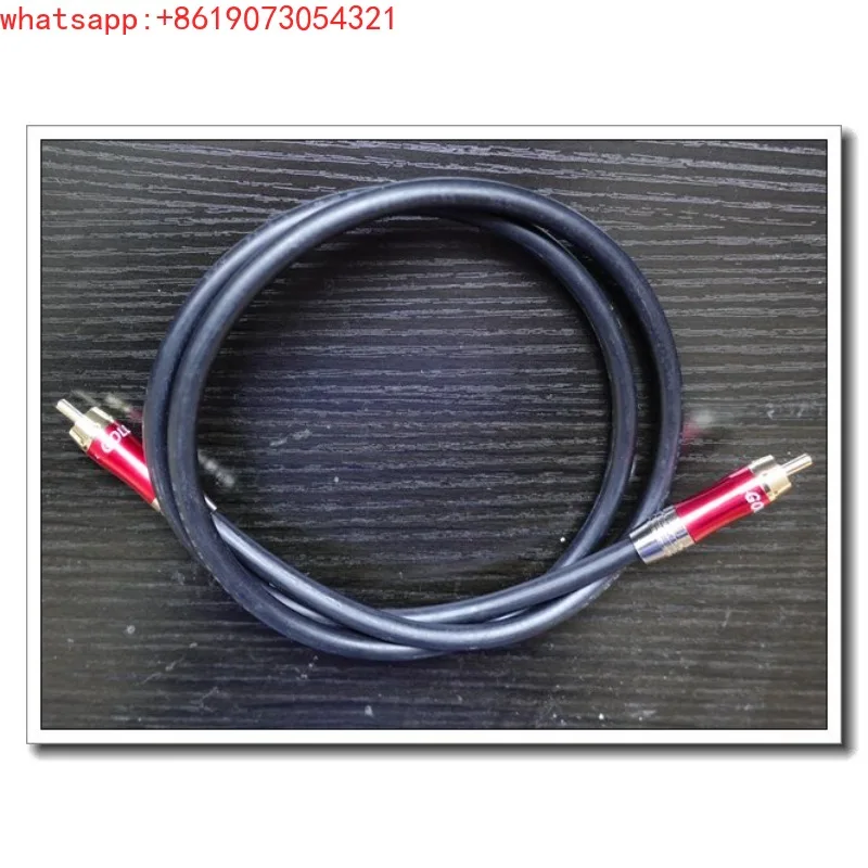 Customized fever coaxial cable with high-quality lotus plug and 128-series coaxial cable